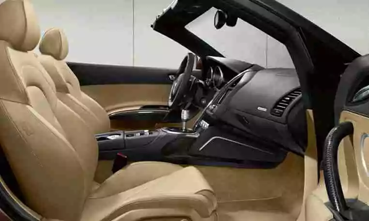 Hire Audi R8 Spyder In Dubai Cheap Price 