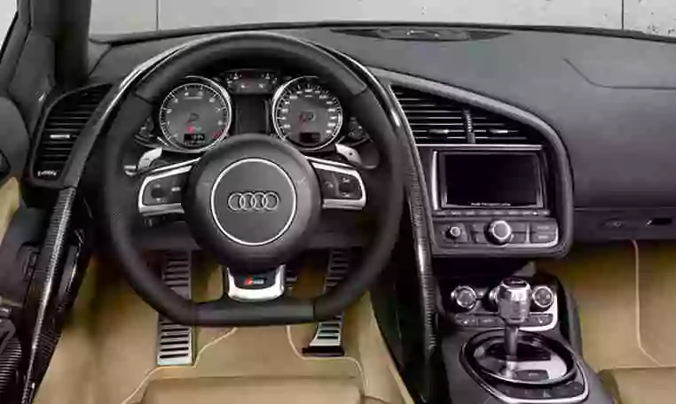 Audi R8 Spyder Car Hire Dubai 