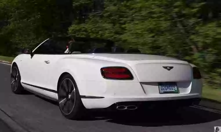 Hire A Bentley Gt V8 Convertible For An Hour In Dubai